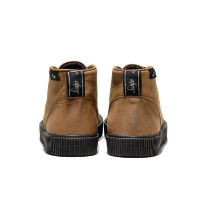 Sanjo Desert Leather Brown  - SDES-LEA-037