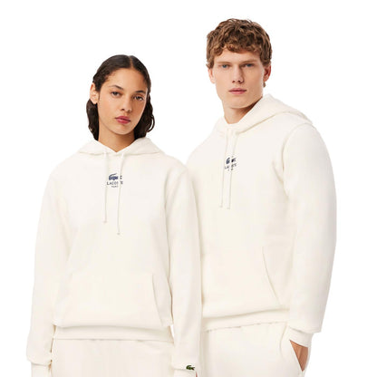 Lacoste Print Hoodie Flour  - SH2740-70V