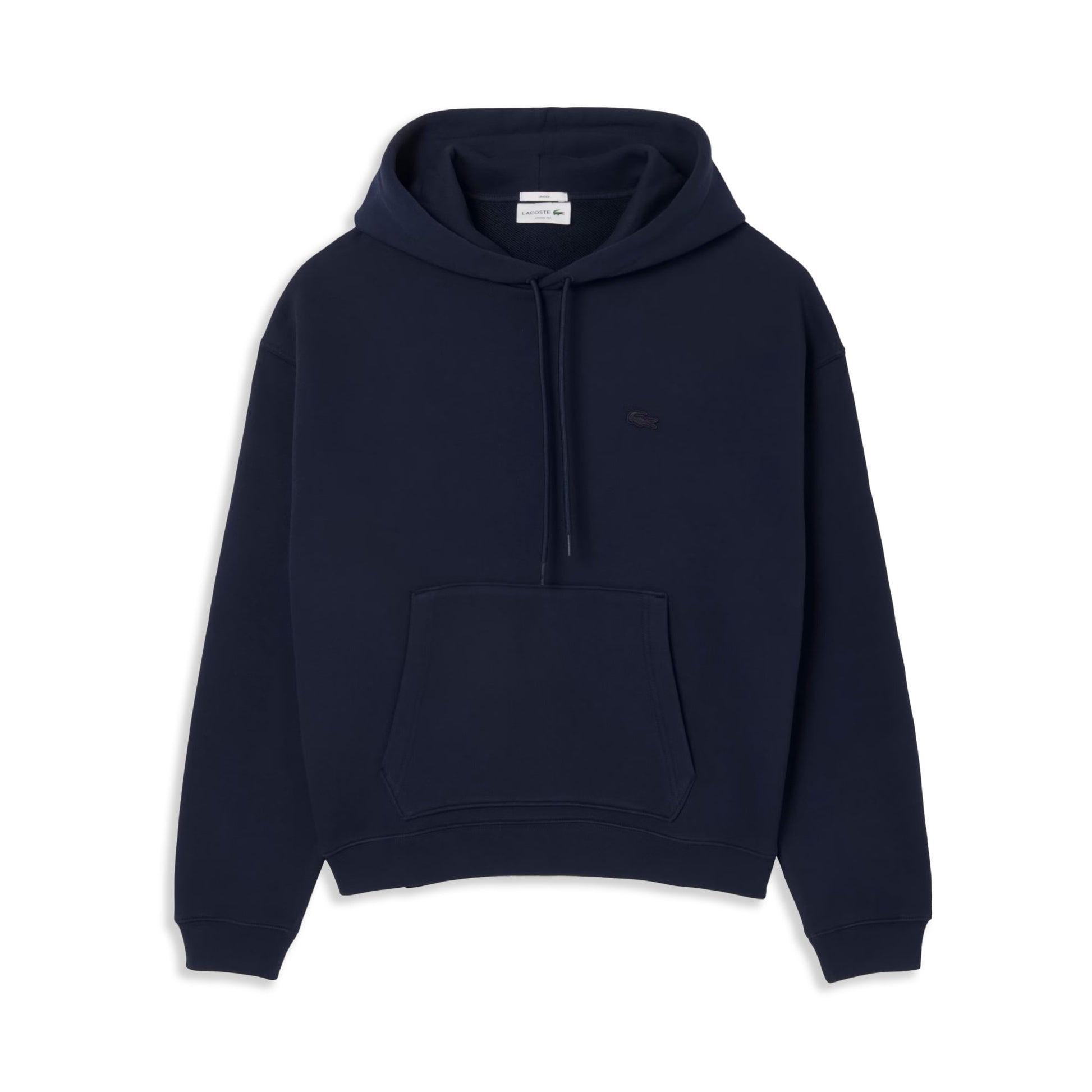 Lacoste Heavy Fleece Hoodie Marine  - SH7741-166