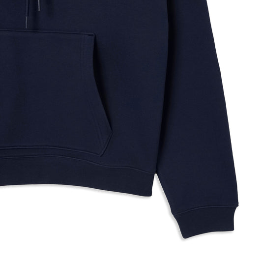 Lacoste Heavy Fleece Hoodie Marine  - SH7741-166