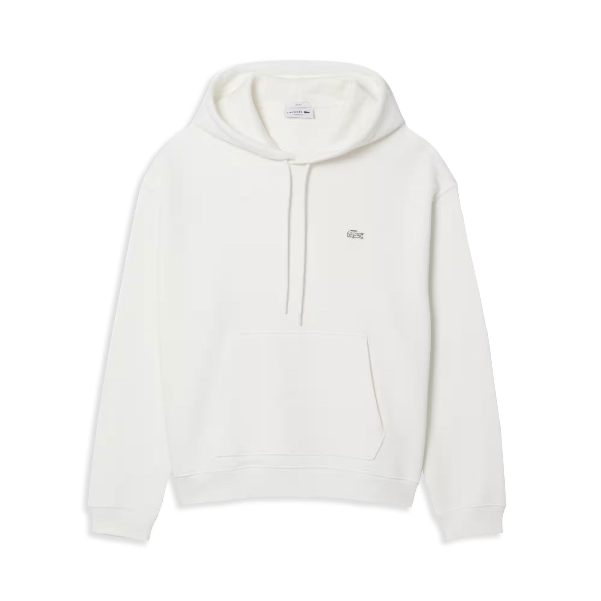 Lacoste Heavy Fleece Hoodie Flour  - SH7741-70V
