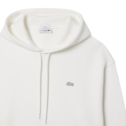Lacoste Heavy Fleece Hoodie Flour  - SH7741-70V