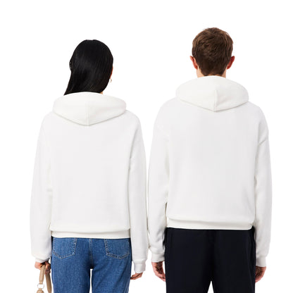 Lacoste Heavy Fleece Hoodie Flour