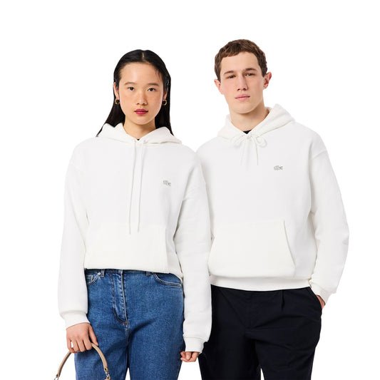 Lacoste Heavy Fleece Hoodie Flour