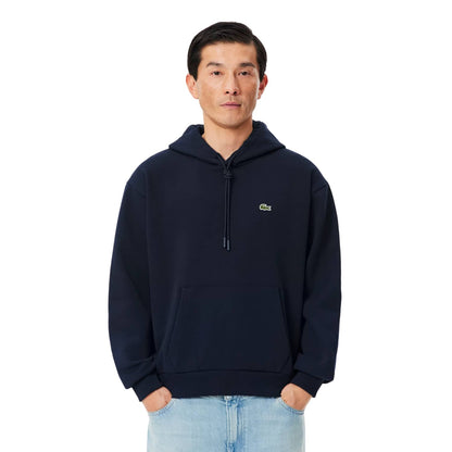 Lacoste Fleece Hoodie Midnight Blue  - SH8863-166