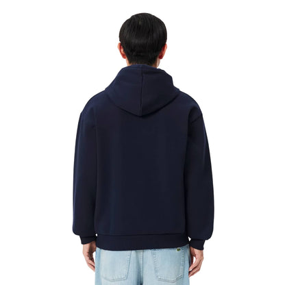 Lacoste Fleece Hoodie Midnight Blue  - SH8863-166