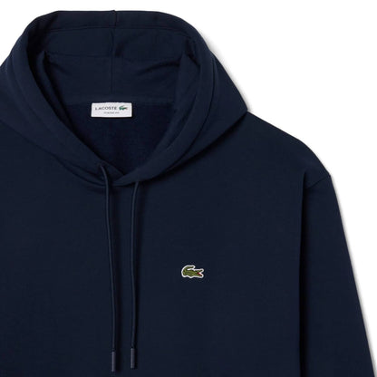 Lacoste Fleece Hoodie Midnight Blue  - SH8863-166