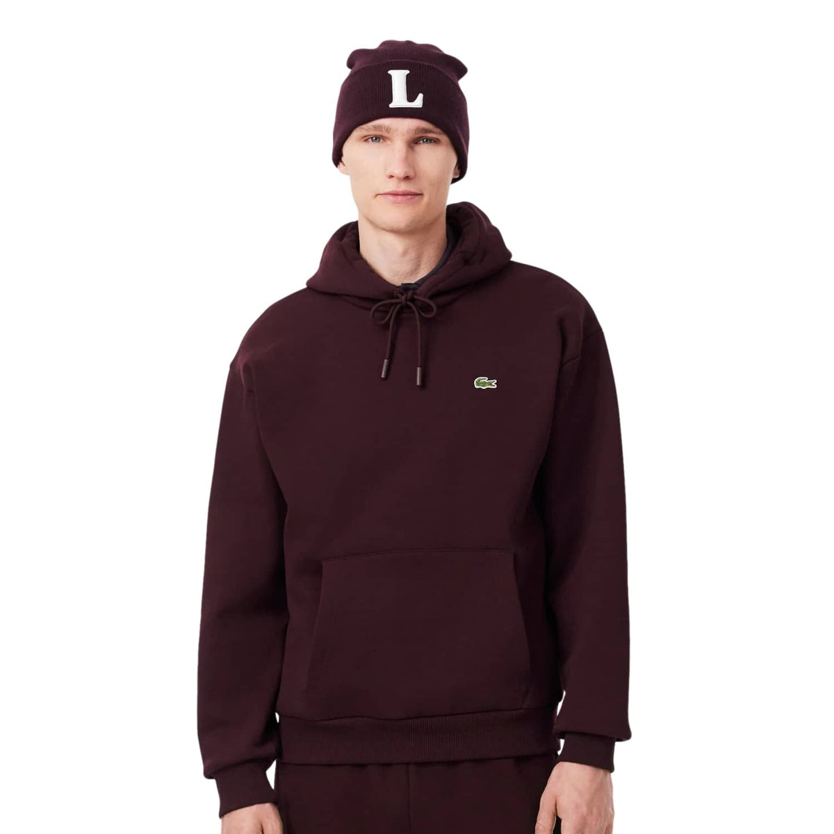 Lacoste Fleece Hoodie Oxalis  - SH8863-3KE