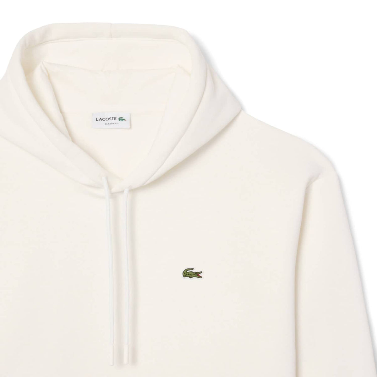 Lacoste Fleece Hoodie Farine  - SH8863-70V
