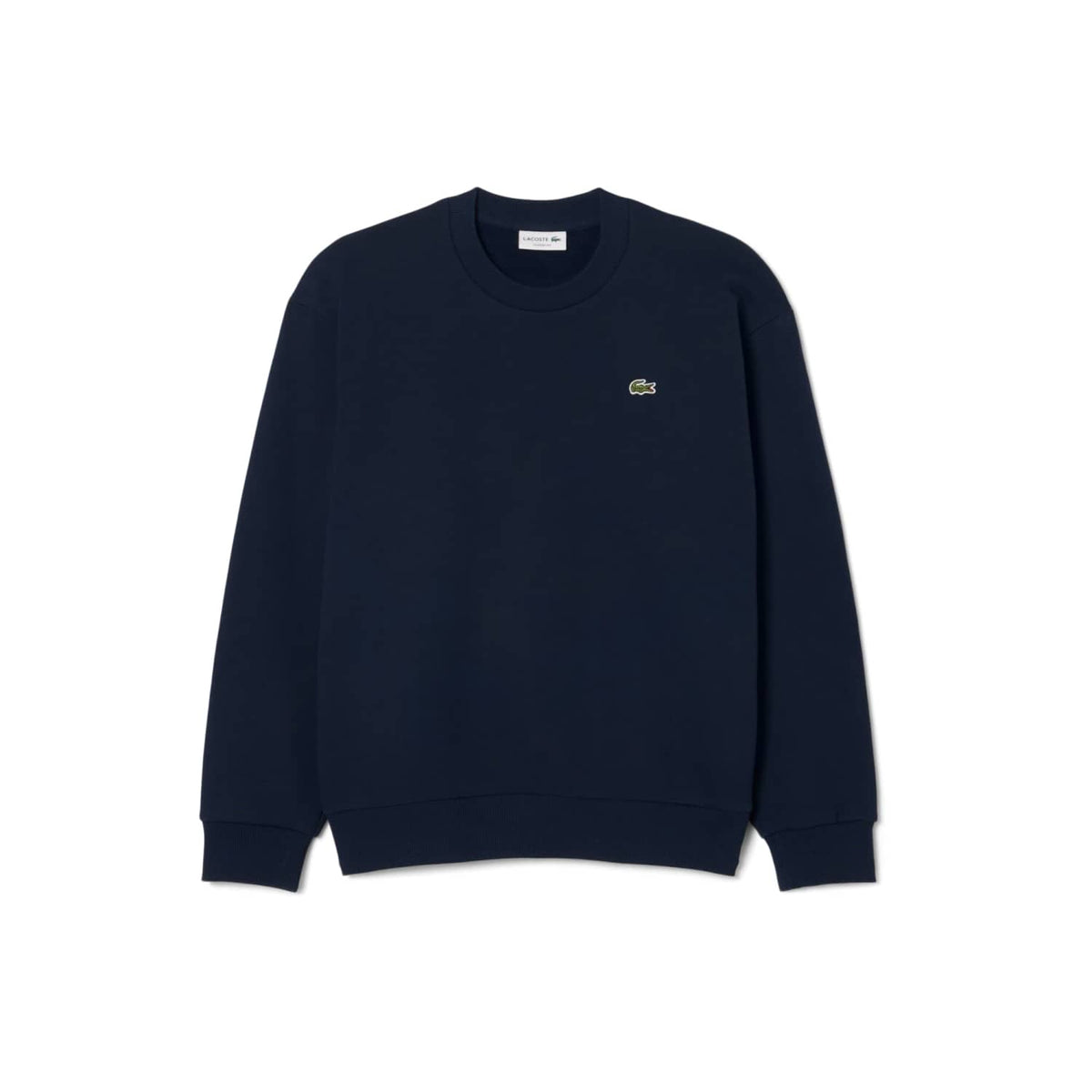 Lacoste Cotton Fleece Sweatshirt Marine  - SH8868-166