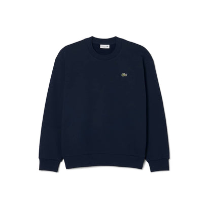 Lacoste Cotton Fleece Sweatshirt Marine  - SH8868-166