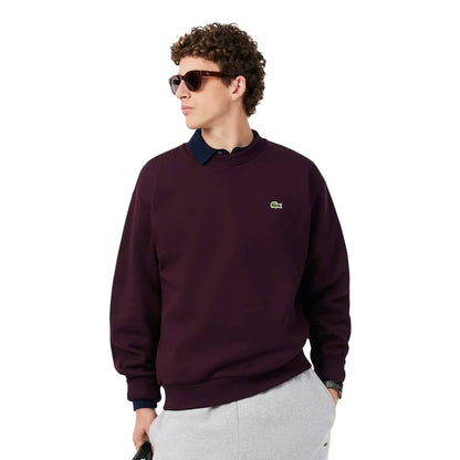 Lacoste Cotton Fleece Sweatshirt Oxalis  - SH8868-3KE