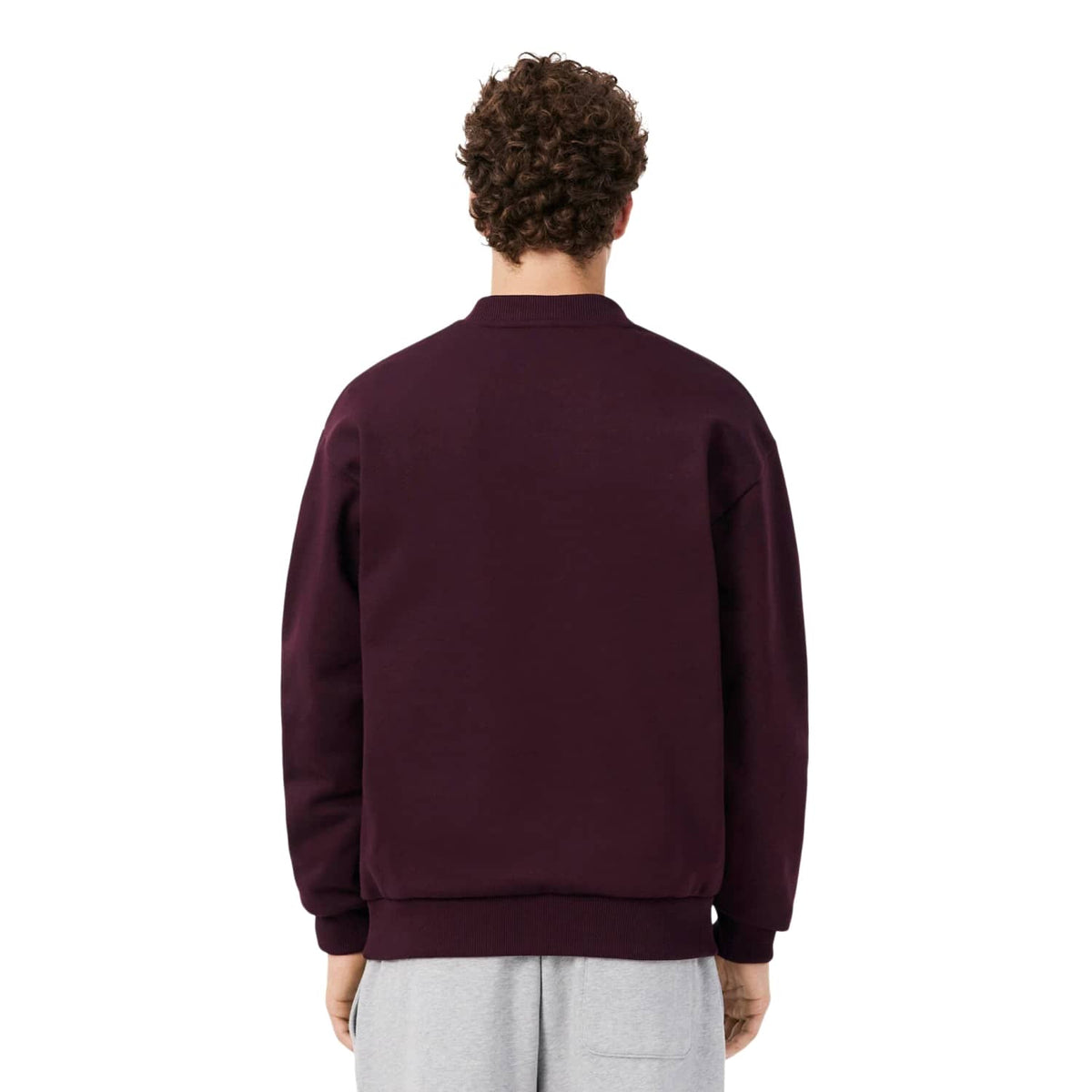 Lacoste Cotton Fleece Sweatshirt Oxalis  - SH8868-3KE