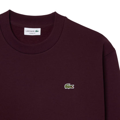 Lacoste Cotton Fleece Sweatshirt Oxalis  - SH8868-3KE