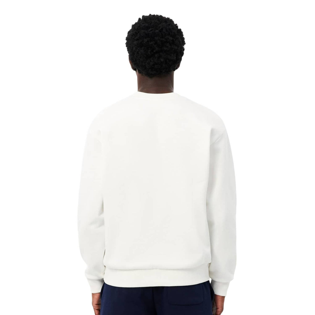 Lacoste Cotton Fleece Sweatshirt Farine  - SH8868-70V
