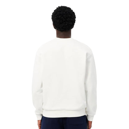 Lacoste Cotton Fleece Sweatshirt Farine  - SH8868-70V