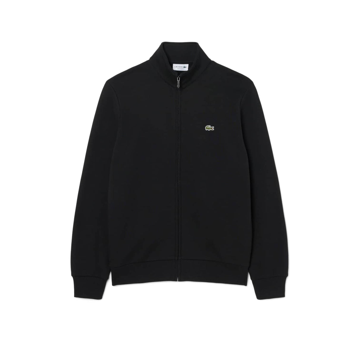 Lacoste Zipped Fleece Sweatshirt Black  - SH8870-031