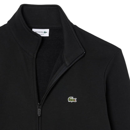 Lacoste Zipped Fleece Sweatshirt Black  - SH8870-031