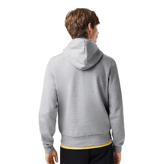 Lacoste Hooded Sweatshirt Silver Chine  - SH9623-CCA