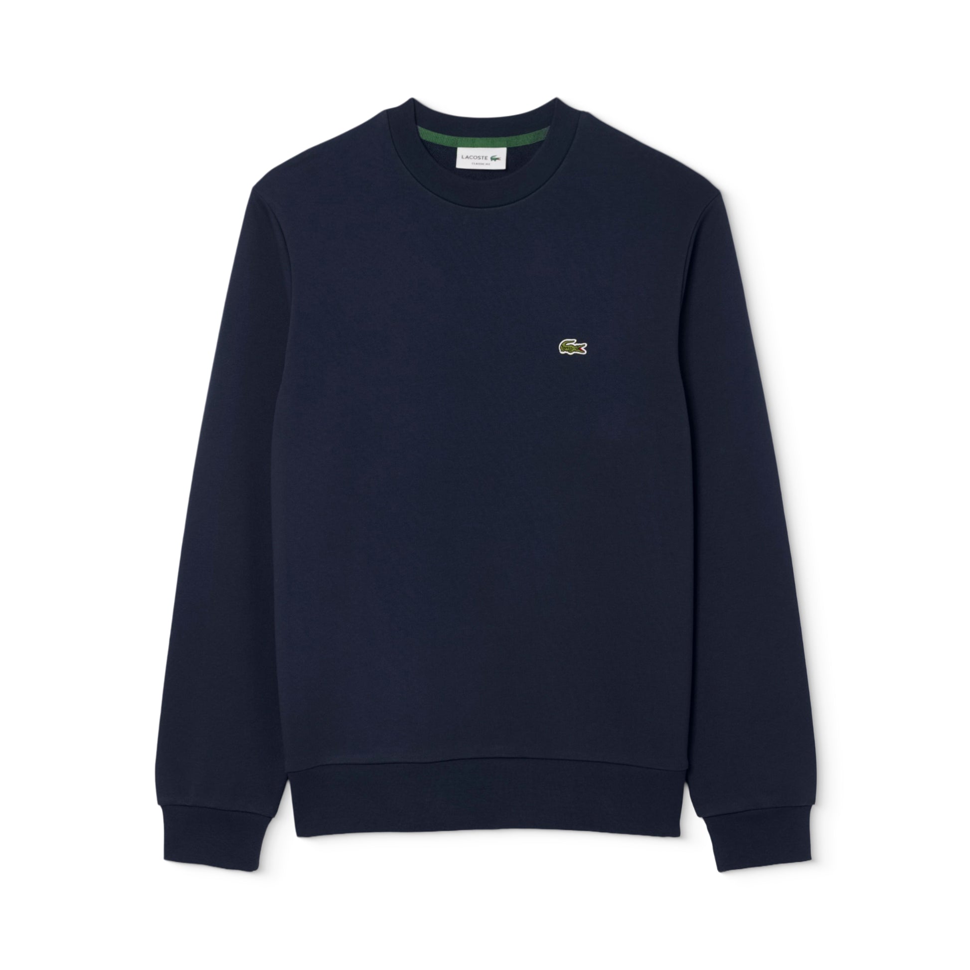 Lacoste Organic Cotton Sweatshirt Navy Blue  - SH9801-166