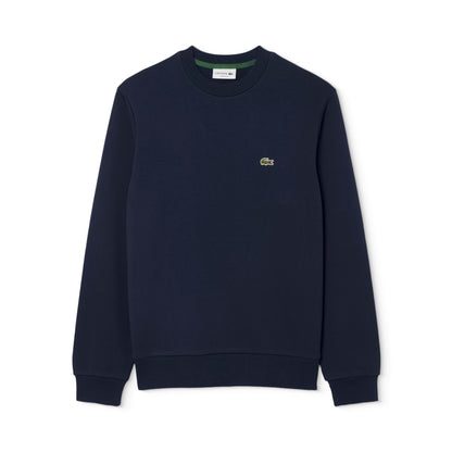Lacoste Organic Cotton Sweatshirt Navy Blue  - SH9801-166