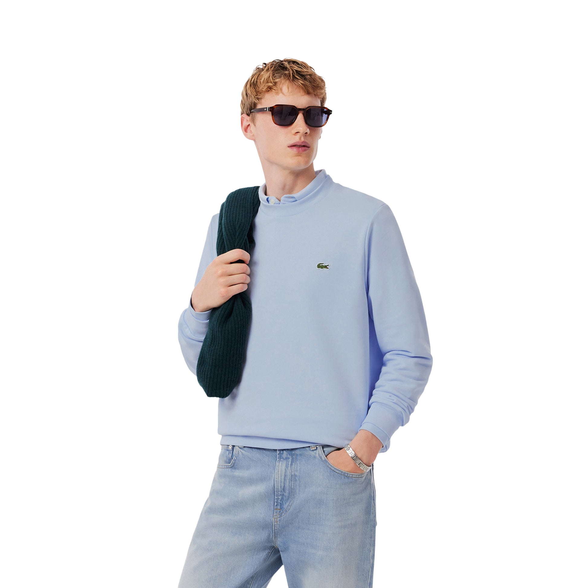 Lacoste Organic Cotton Sweatshirt Aphylla  - SH9801-AEY