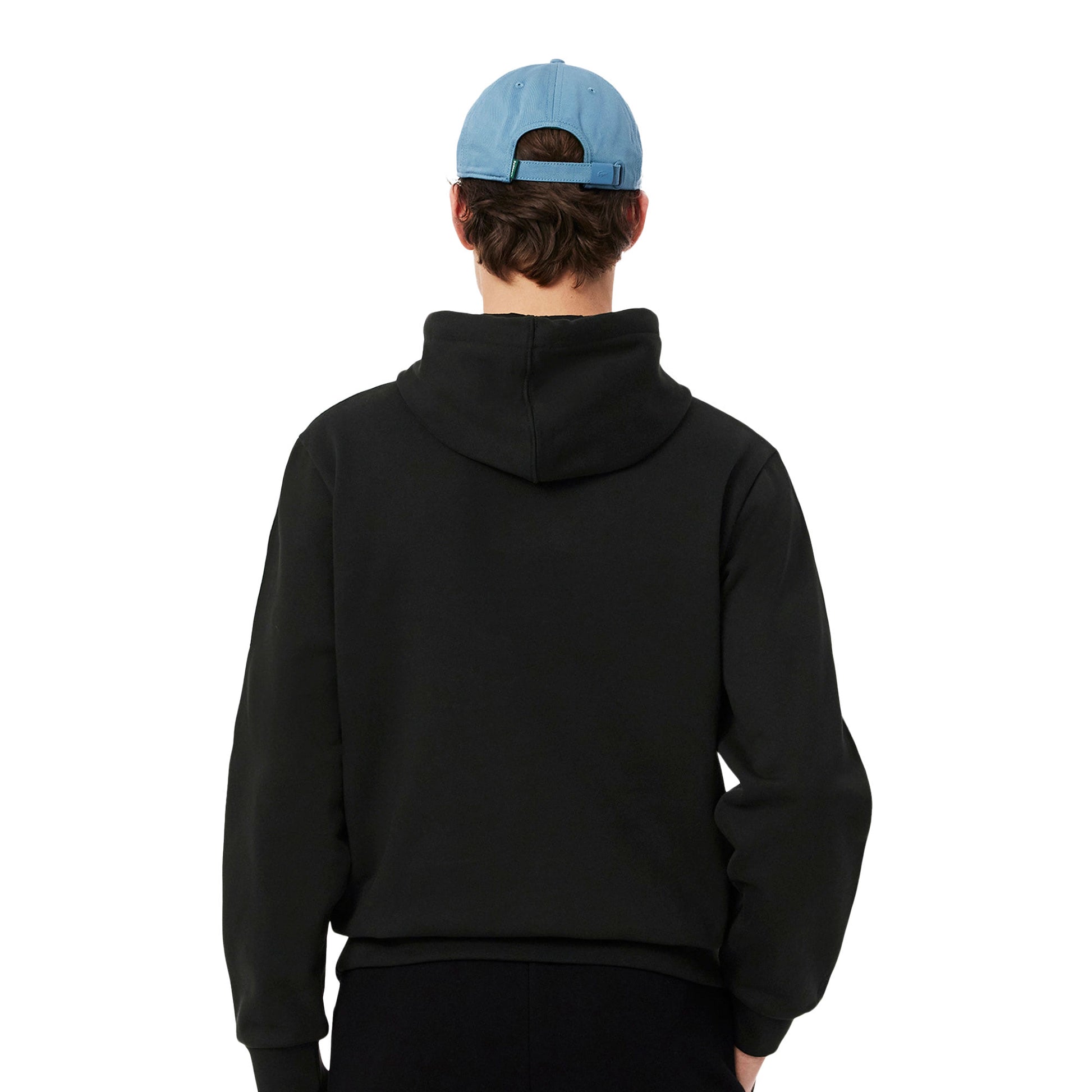 Lacoste Classic Fit Logo Stripe Sweatshirt Black  - SH9808-031