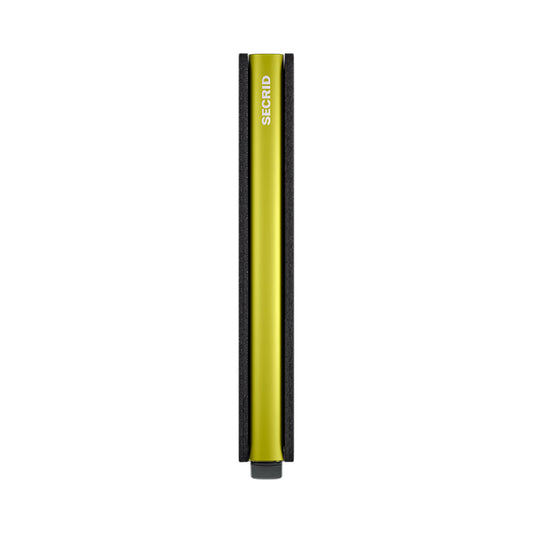Secrid Slimwallet Matte Grey & Lime  - SMGREYLIME