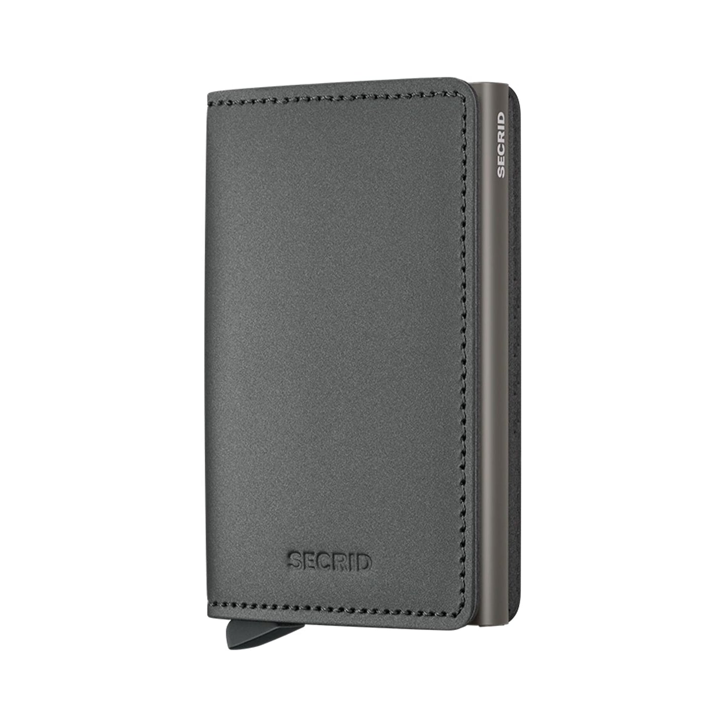 Secrid Slimwallet Matte Satin Steel  - SMSSTEEL
