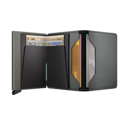 Secrid Slimwallet Matte Satin Steel  - SMSSTEEL