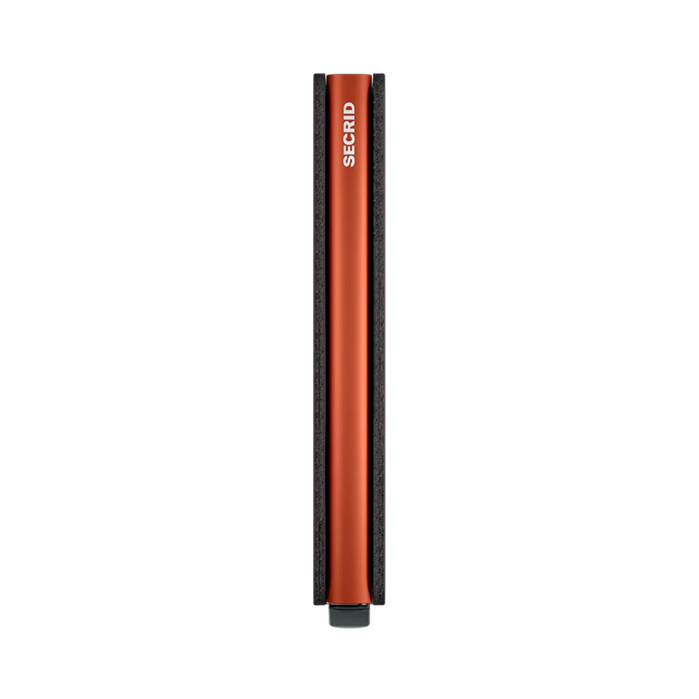 Secrid Slimwallet Matte Truffle/Orange  - SMTRUFFLEORANGE