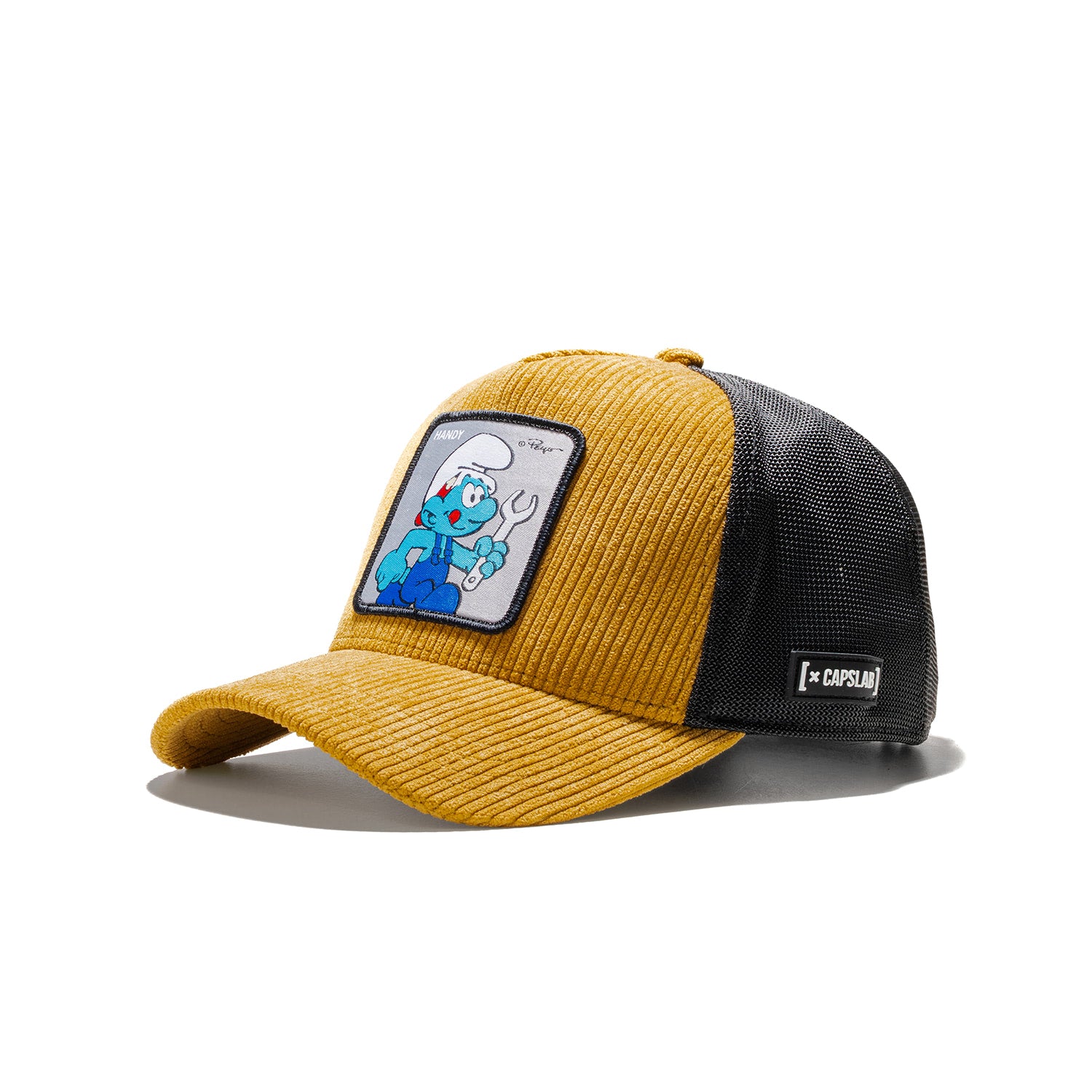 Capslab The Smurfs Handy Cap Camel/Black  - SMU-HANDY
