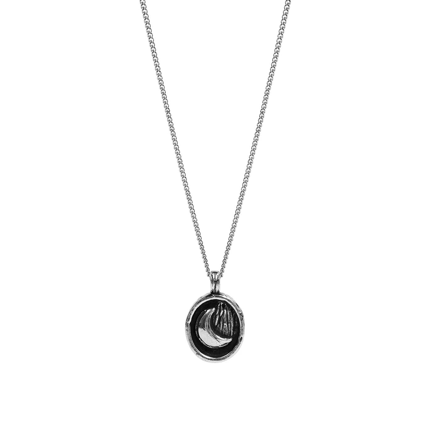 TwoJeys Day & Night Necklace Silver  - SN0089E