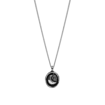TwoJeys Day & Night Necklace Silver  - SN0089E