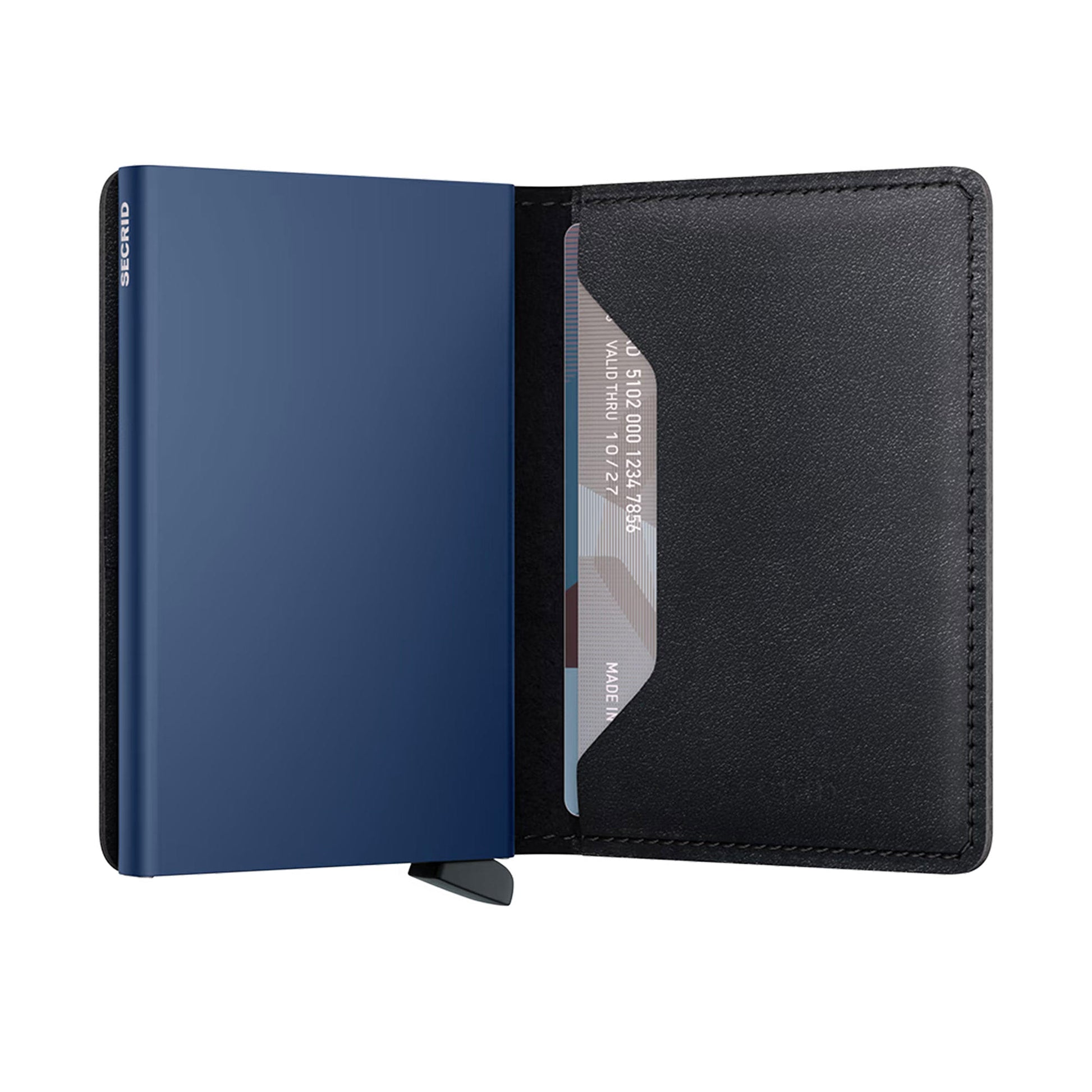 Secrid Slimwallet Original Black/Navy  - SOBLACKNAVY