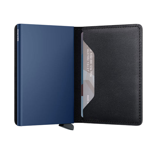 Secrid Slimwallet Original Black/Navy  - SOBLACKNAVY