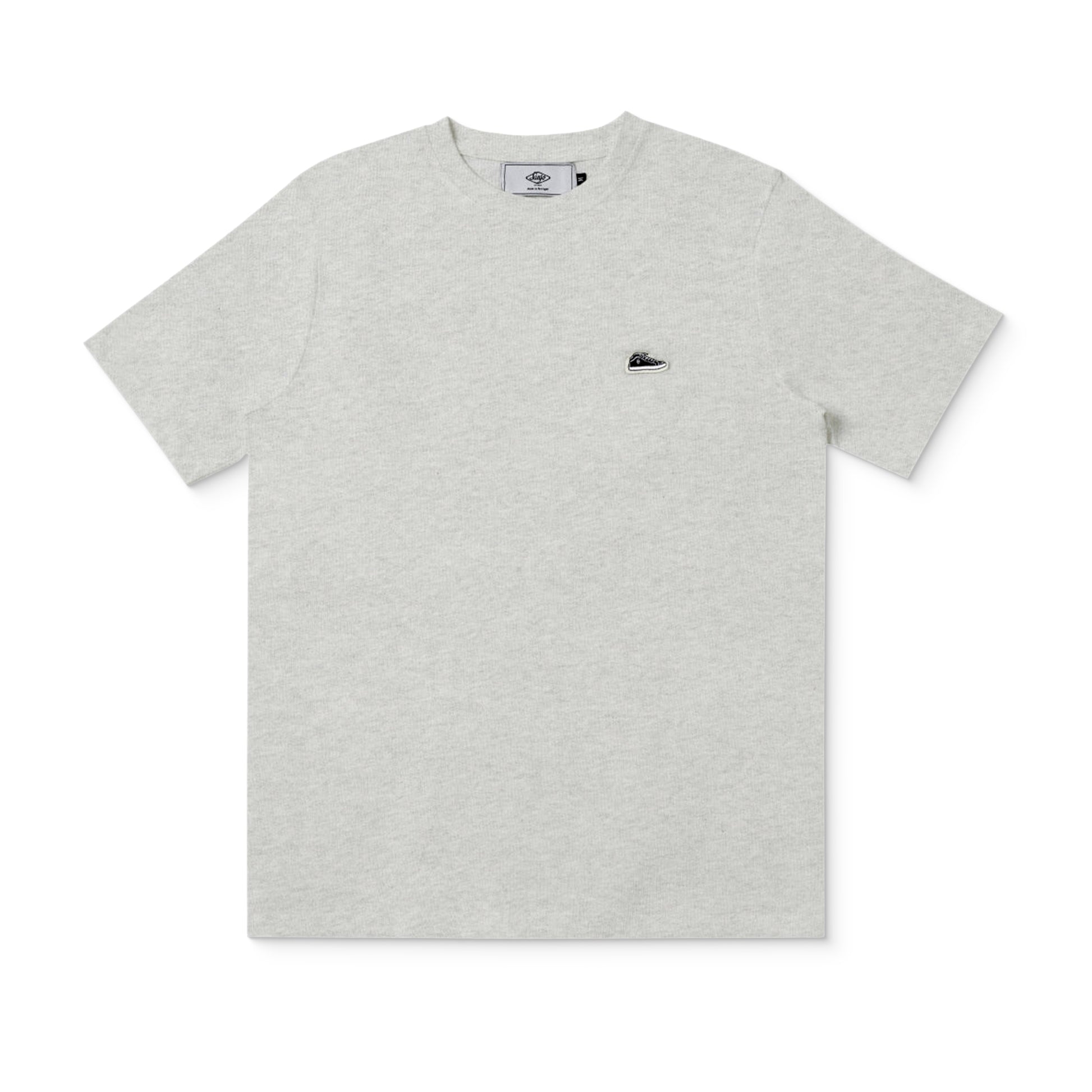 Sanjo Patch Classic T-Shirt Grey  - SPCT_1PA_004