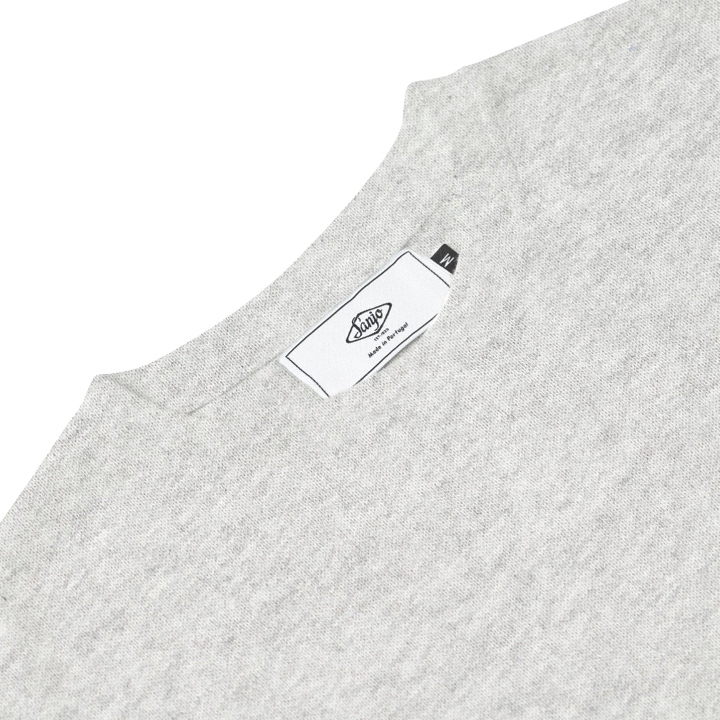 Sanjo Patch Classic T-Shirt Grey  - SPCT_1PA_004