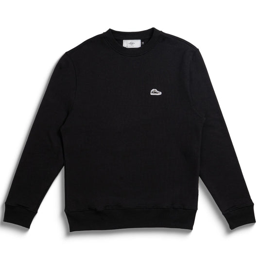Sanjo K100 Patch Sweat Black  - SPV3_COT_001