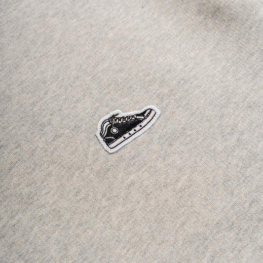 Sanjo K100 Patch Sweat Grey  - SPV3_COT_004