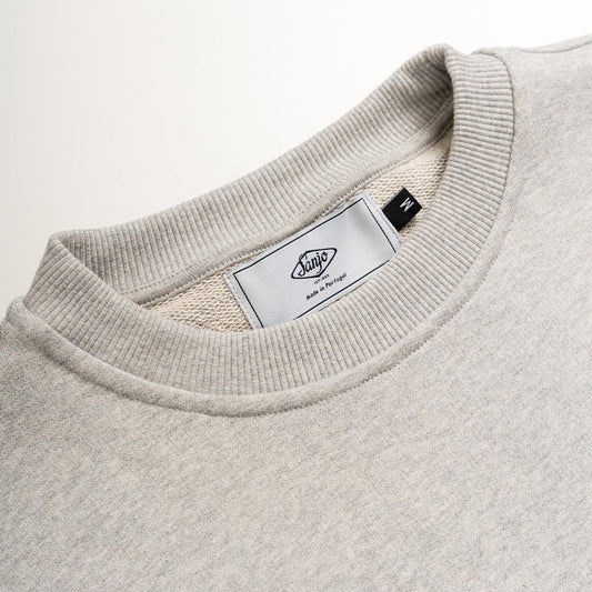 Sanjo K100 Patch Sweat Grey  - SPV3_COT_004