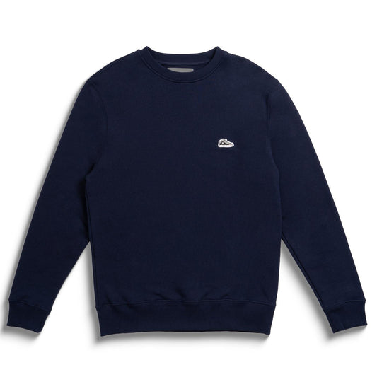 Sanjo K100 Patch Sweat Navy  - SPV3_COT_010