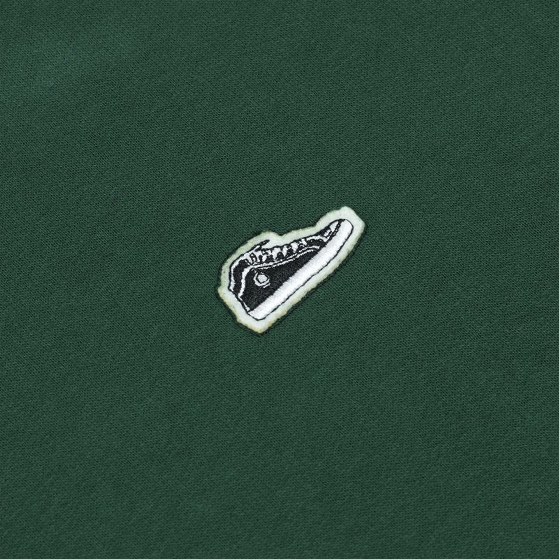 Sanjo K100 Patch Sweat Green  - SPV3_COT_013