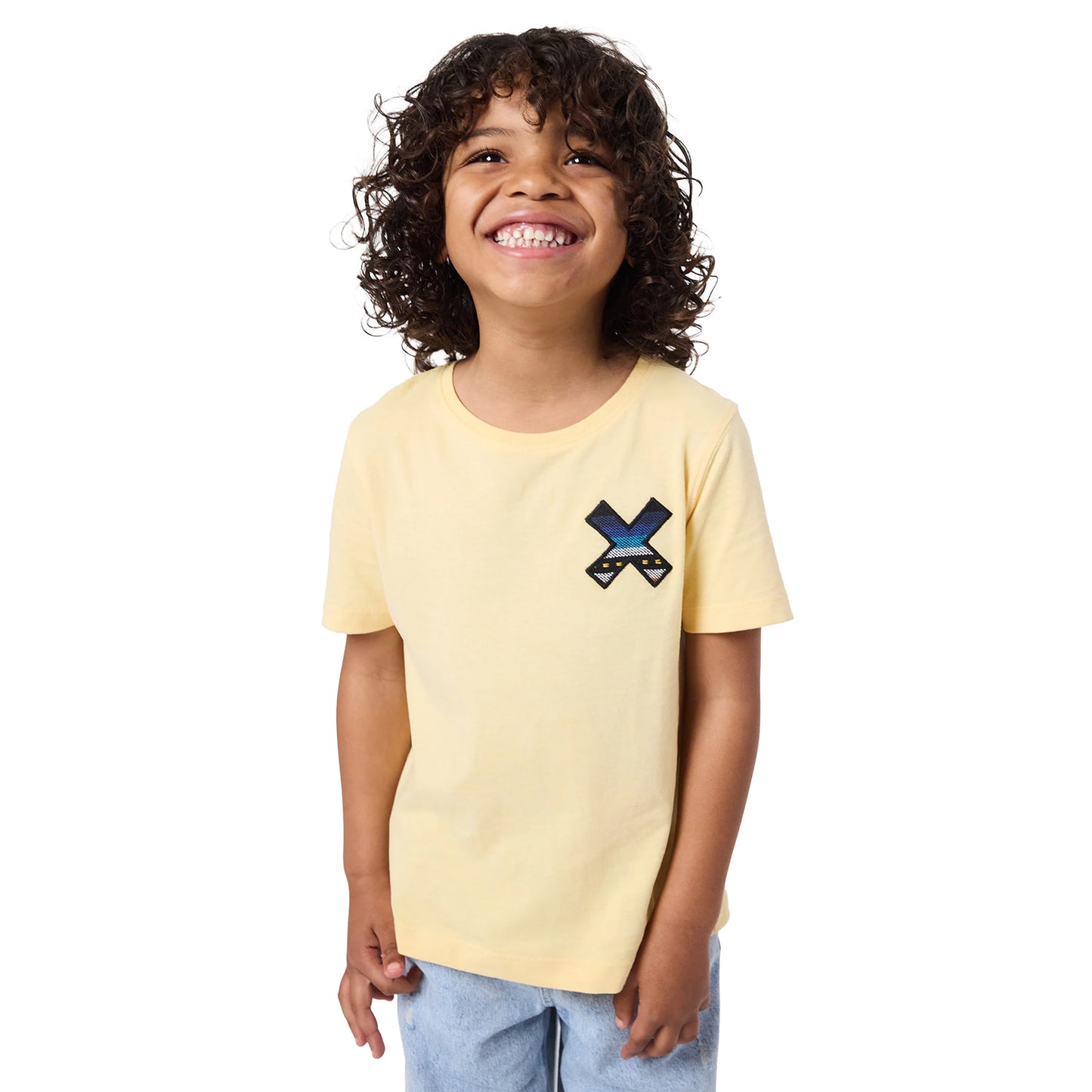 Blue Banana Classic Kids Tee Light Yellow  - SS23-CLA-KTEE-LYL
