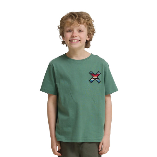 Blue Banana Classic Kids Tee Pine Green  - SS26KG011CLAGR07