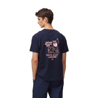 Blue Banana Cavern Tee Navy  - SS26UG011CVRBL11