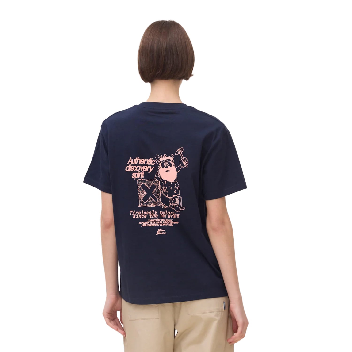 Blue Banana Cavern Tee Navy  - SS26UG011CVRBL11