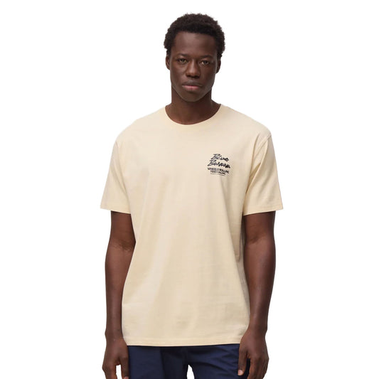 Blue Banana Drive Tee Beige  - SS26UG011DRVYL06