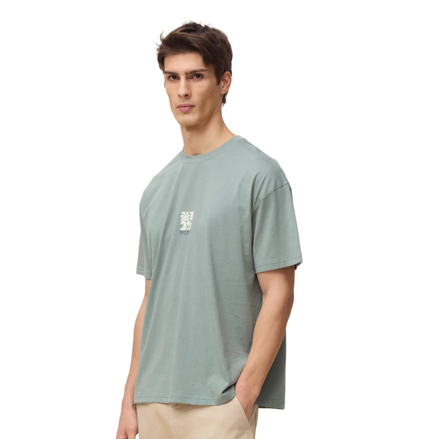 Blue Banana Glance Tee Sage  - SS26UG011GLCGR17