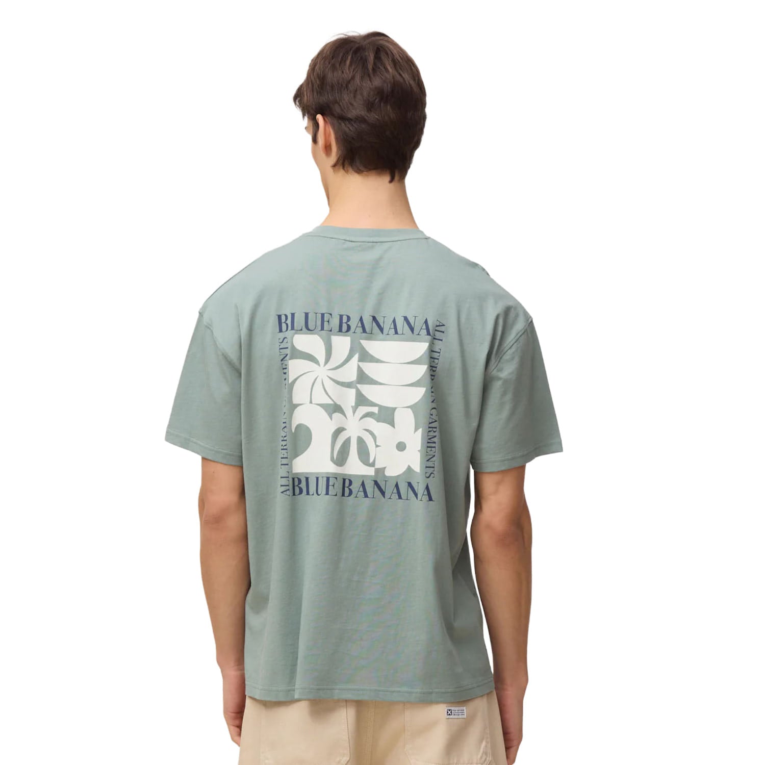 Blue Banana Glance Tee Sage  - SS26UG011GLCGR17